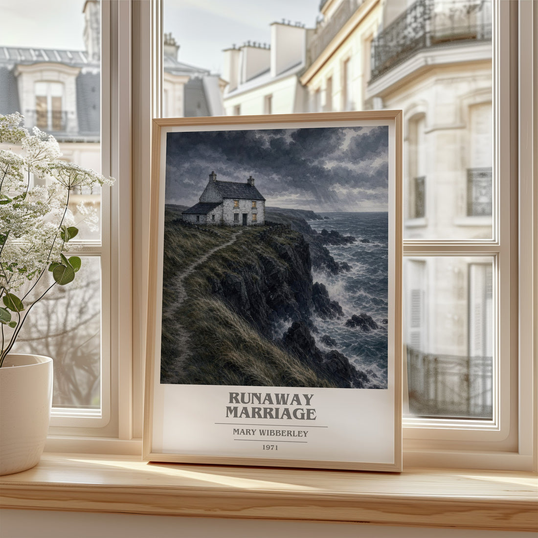 Runaway marriage book cover poster colour and style options – Mary Wibberley book art