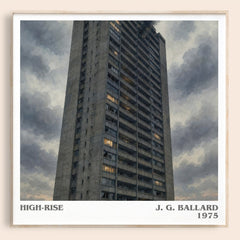 High-Rise Literary Art Print by J. G. Ballard – image 1