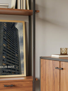 High-Rise book watercolour illustration paper finish options – matte satin gloss