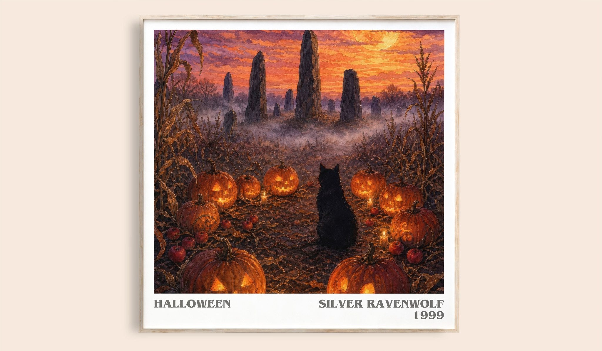Halloween Literary Art Print by Silver Ravenwolf