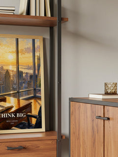 Think big book watercolour illustration paper finish options – matte satin gloss