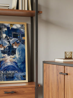 Ben Carson book watercolour illustration paper finish options – matte satin gloss