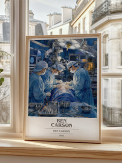 Ben Carson book cover poster colour and style options – Ben Carson book art