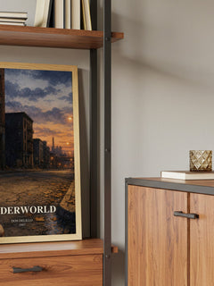 Underworld book watercolour illustration paper finish options – matte satin gloss