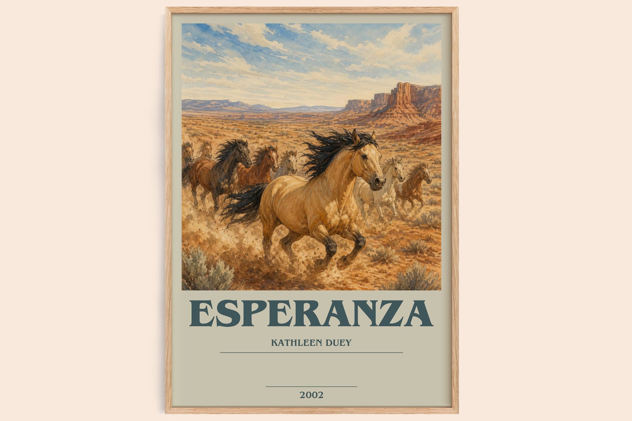 Esperanza Bookish Wall Art by Kathleen Duey