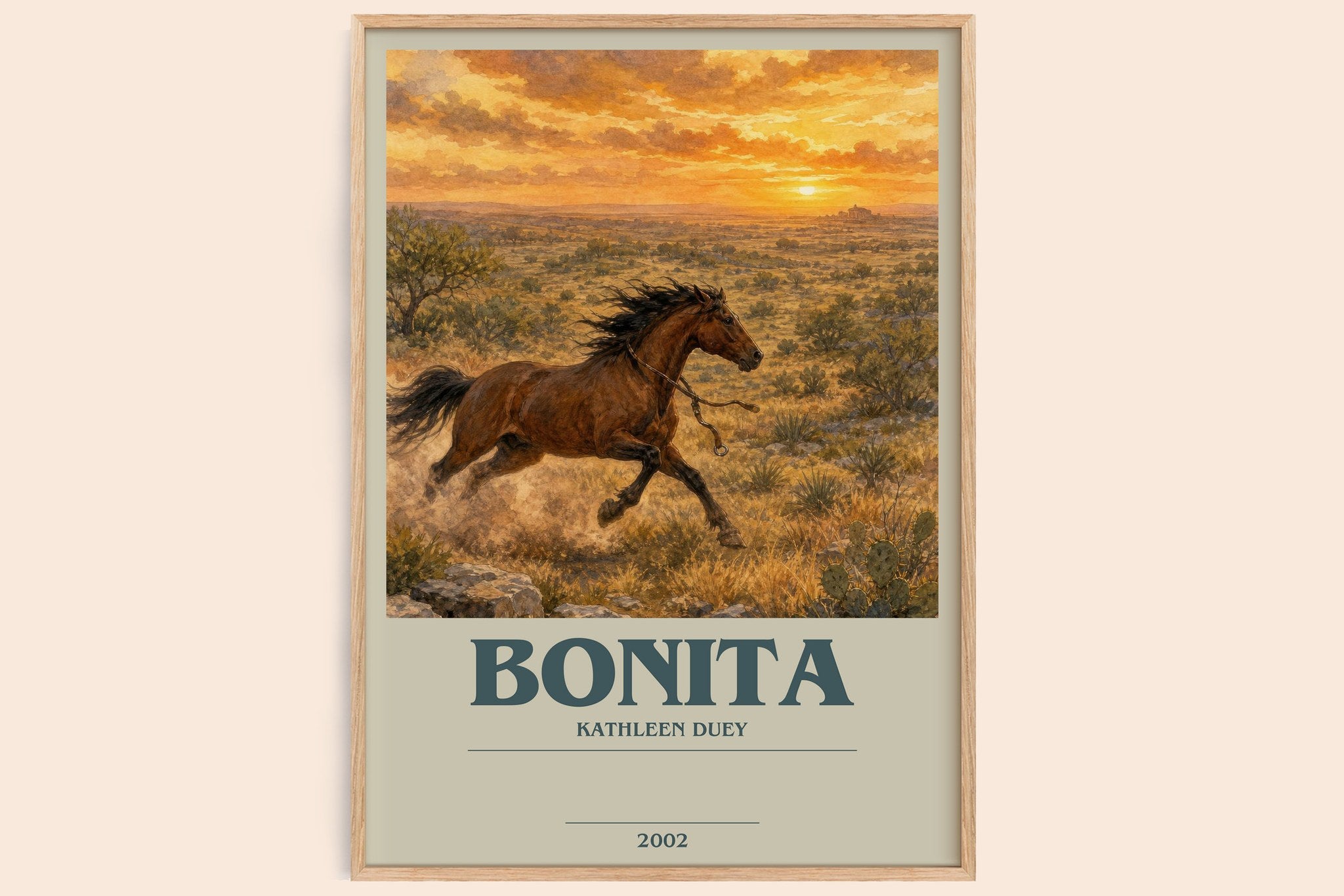 Bonita Bookish Wall Art by Kathleen Duey