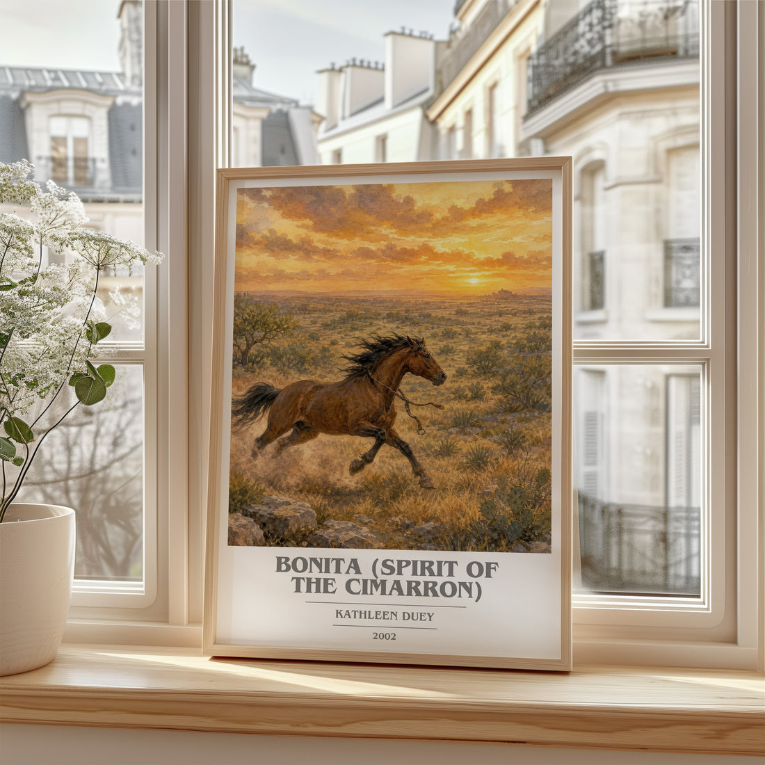 Bonita (Spirit of the Cimarron) book cover poster colour and style options – Kathleen Duey book art