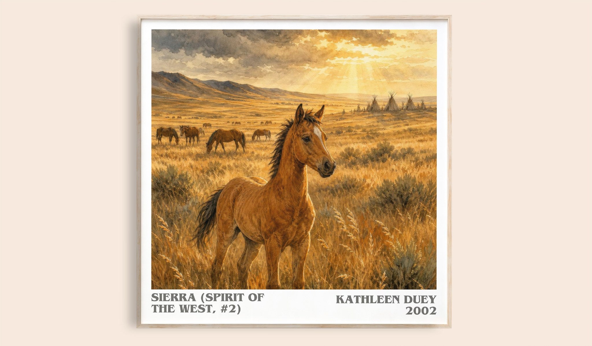 Sierra (Spirit of the West, #2) Literary Art Print by Kathleen Duey