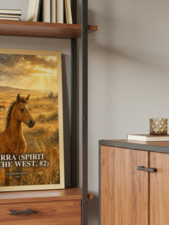 Sierra (Spirit of the West, #2) book watercolour illustration paper finish options – matte satin gloss