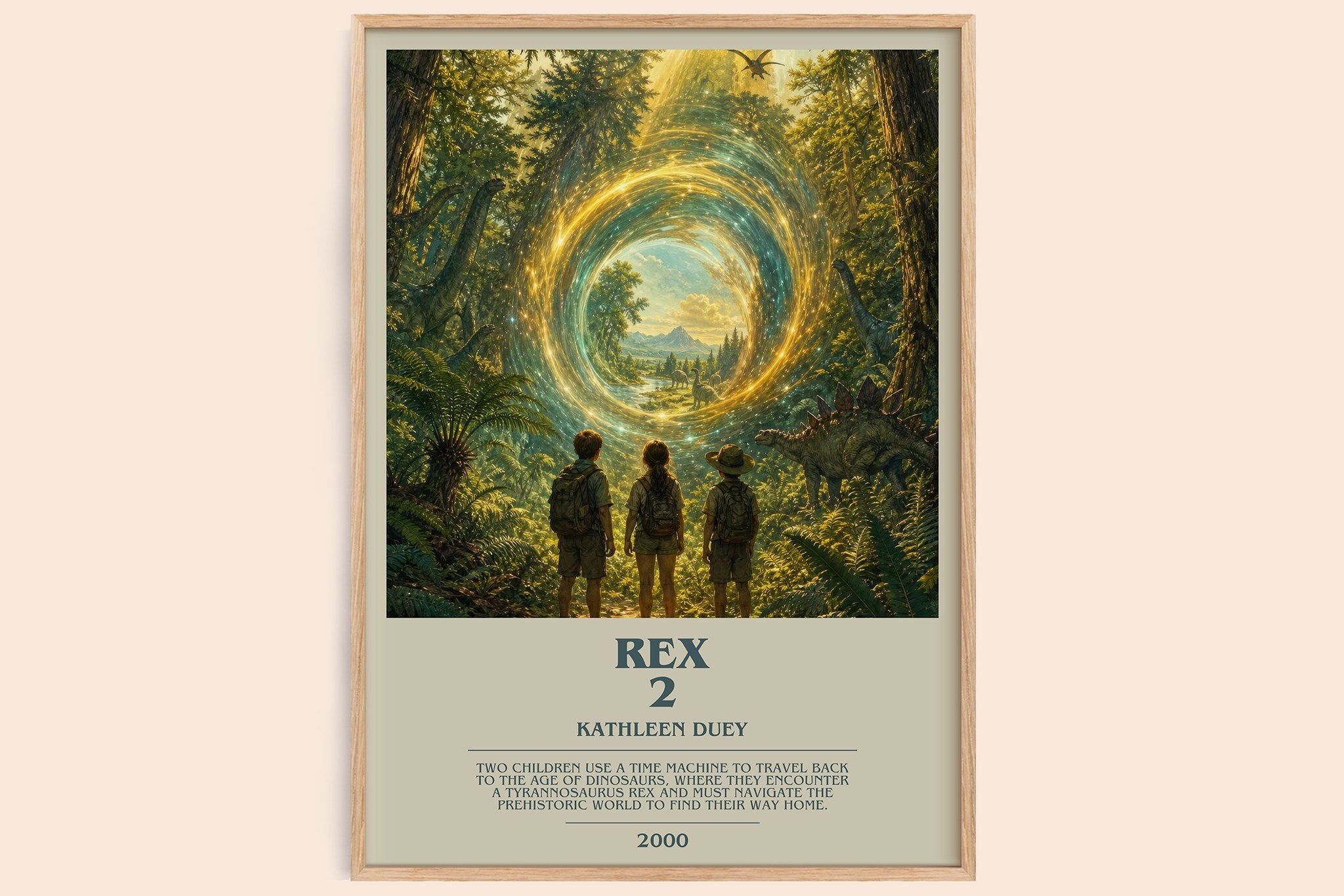 Rex 2 Bookish Wall Art by Kathleen Duey
