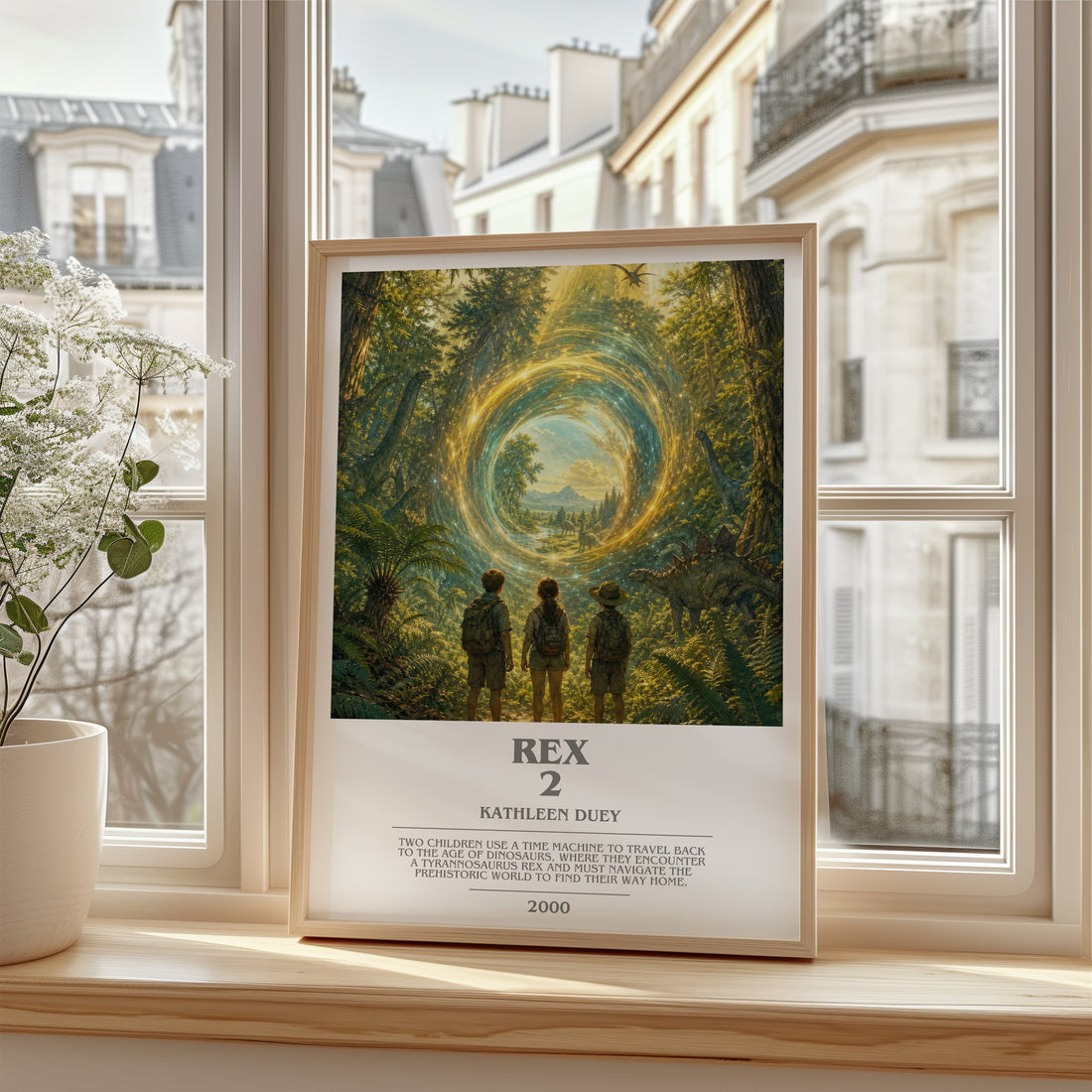 Rex 2 bookish poster colour and style options – Kathleen Duey book art