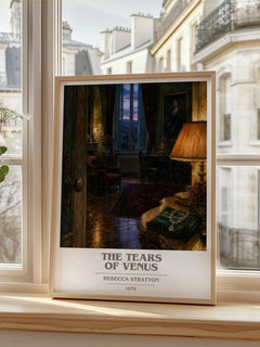 The Tears of Venus book cover poster colour and style options – Rebecca Stratton book art