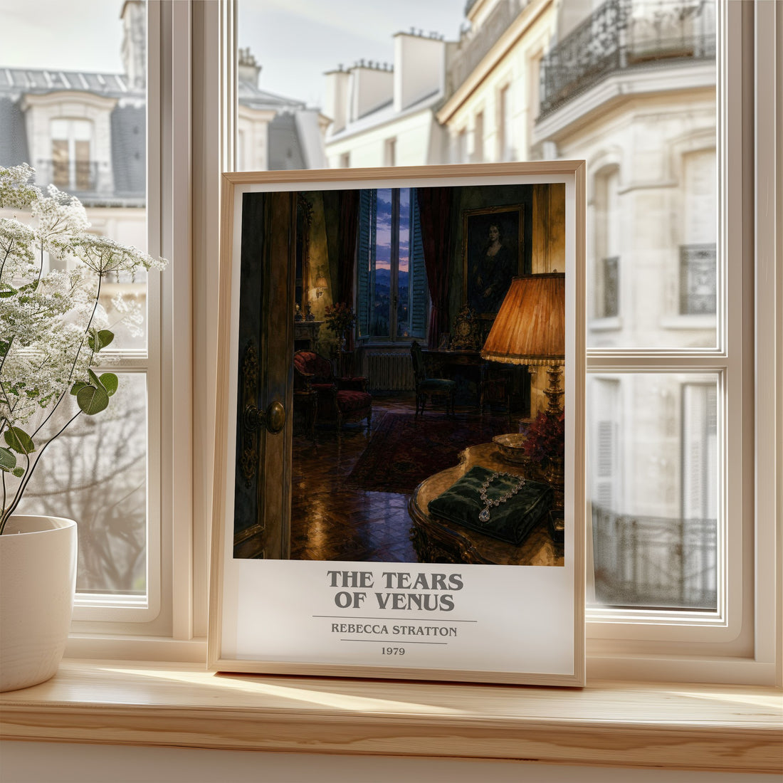 The Tears of Venus book cover poster colour and style options – Rebecca Stratton book art