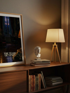 The Tears of Venus watercolour print on bookshelf – Rebecca Stratton fan gift