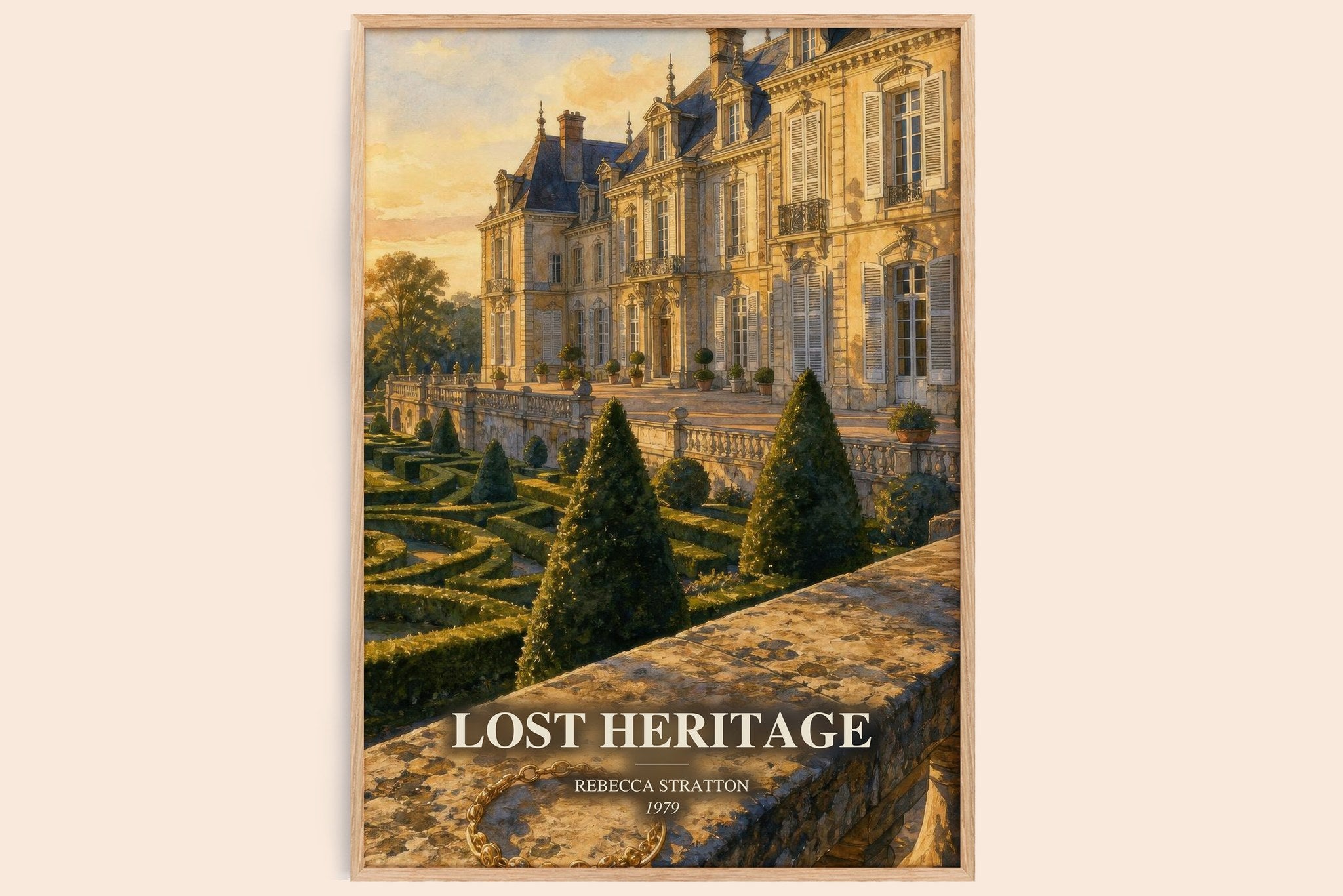 Lost heritage Book Watercolour Illustration by Rebecca Stratton