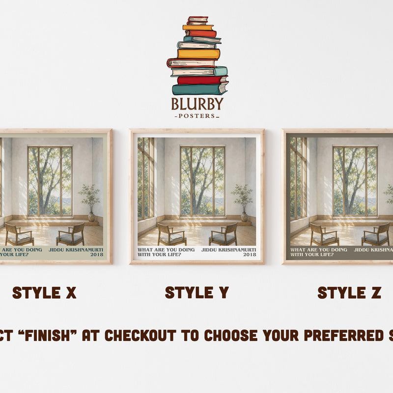 What Are You Doing with Your Life? literary print in frame leaning in hallway – philosophy wall art