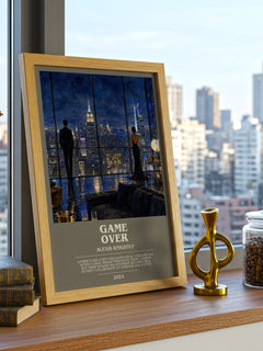 Game Over Bookish Wall Art by Alexis Knightly – image 3