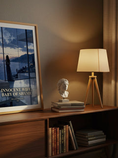 Innocent Wife, Baby of Shame watercolour print on bookshelf – Melanie Milburne fan gift