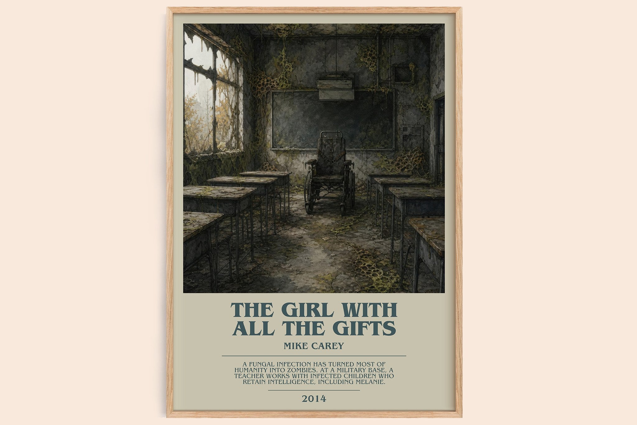 The Girl with All the Gifts Bookish Wall Art by Mike Carey
