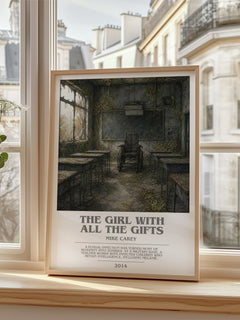 The Girl with All the Gifts bookish poster colour and style options – Mike Carey book art