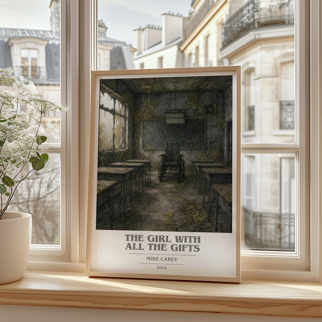 The Girl with All the Gifts book cover poster colour and style options – Mike Carey book art
