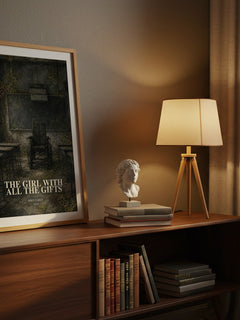 The Girl with All the Gifts watercolour print on bookshelf – Mike Carey fan gift