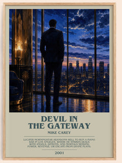 Devil in the Gateway Bookish Wall Art by Mike Carey – framed poster