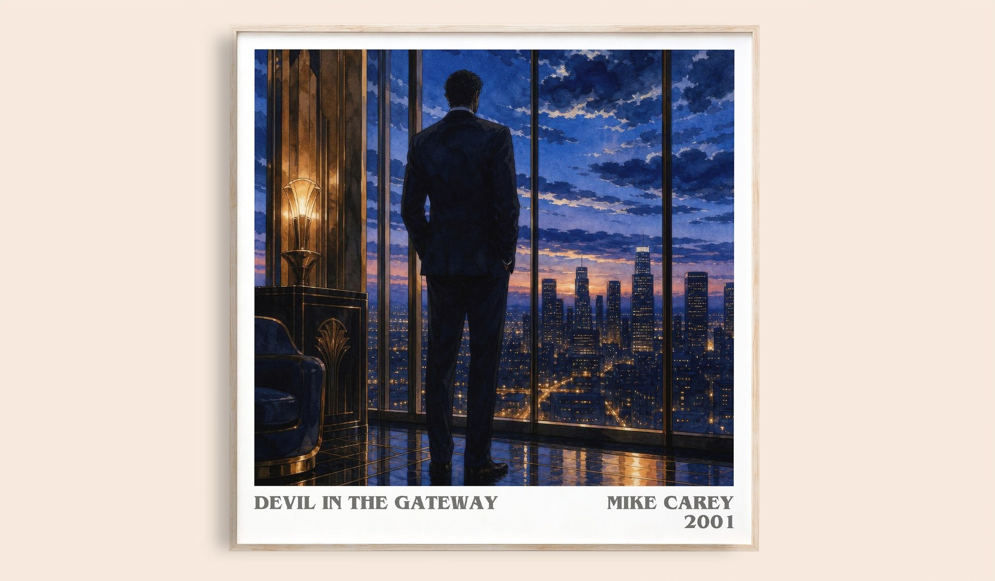 Devil in the Gateway Literary Art Print by Mike Carey
