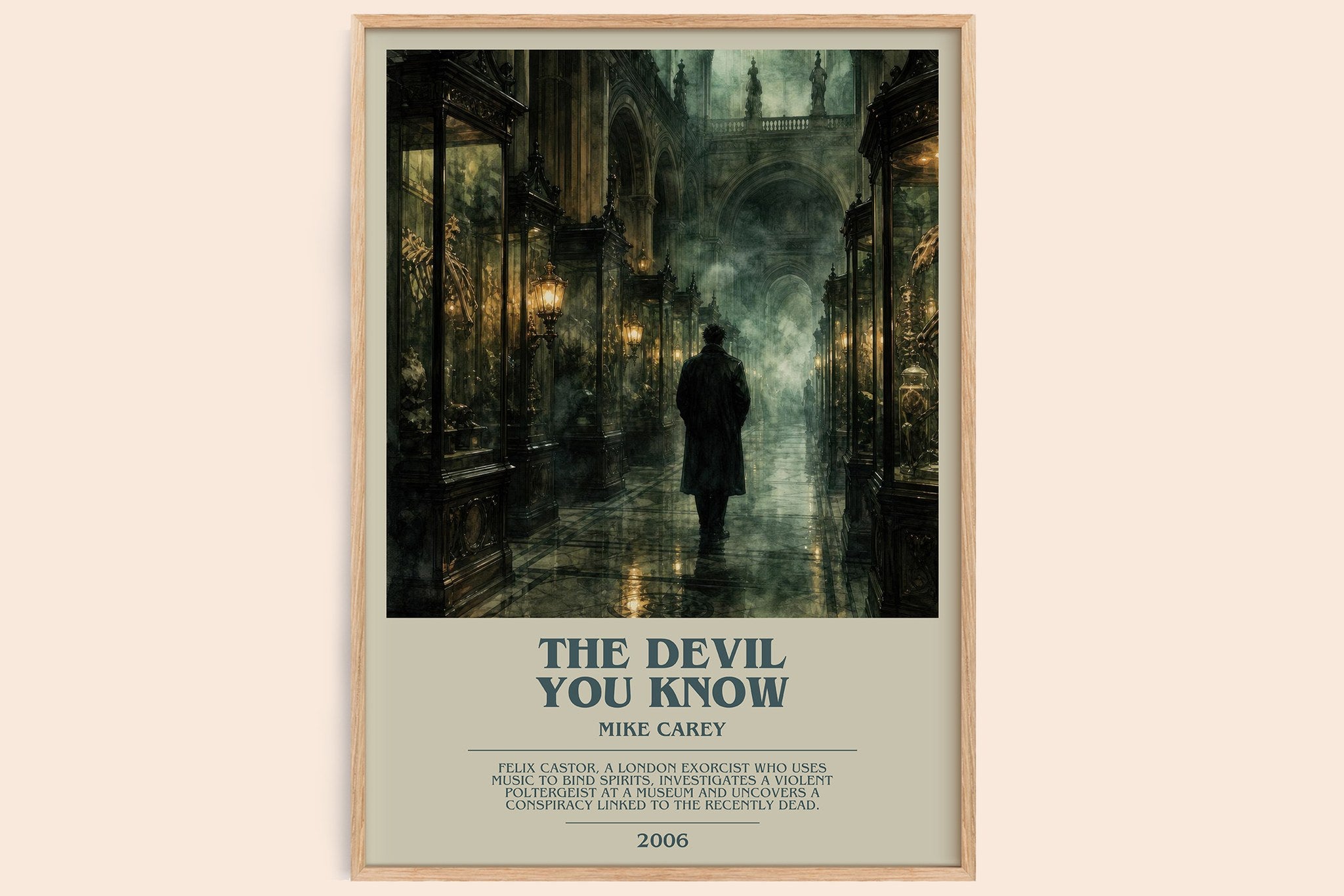 The Devil You Know Bookish Wall Art by Mike Carey