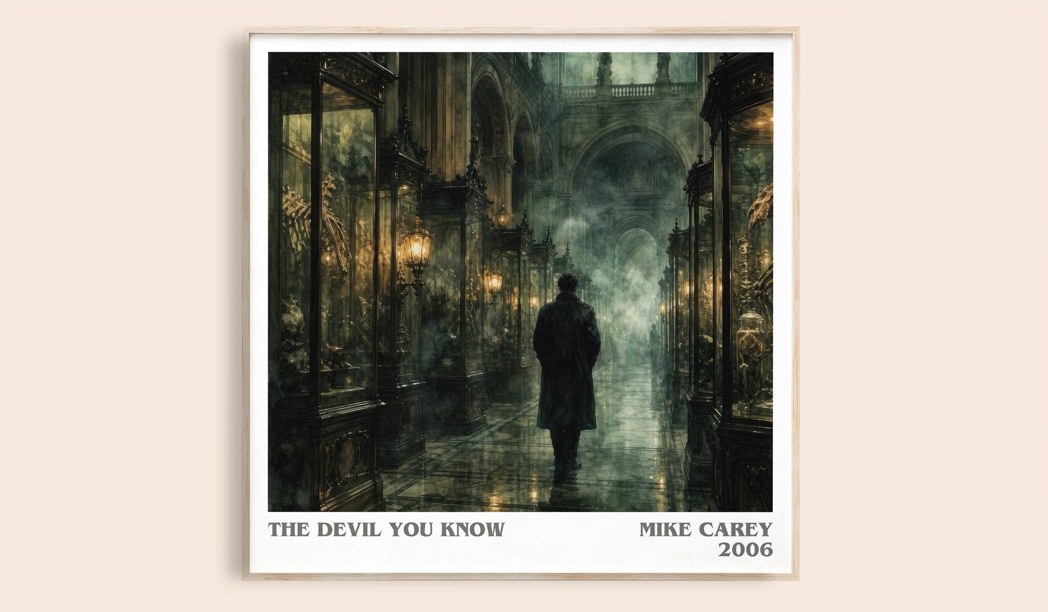The Devil You Know Literary Art Print by Mike Carey