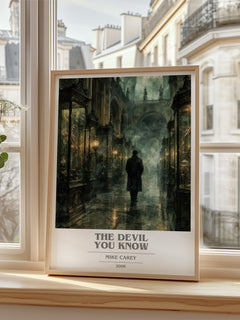 The Devil You Know book cover poster colour and style options – Mike Carey book art