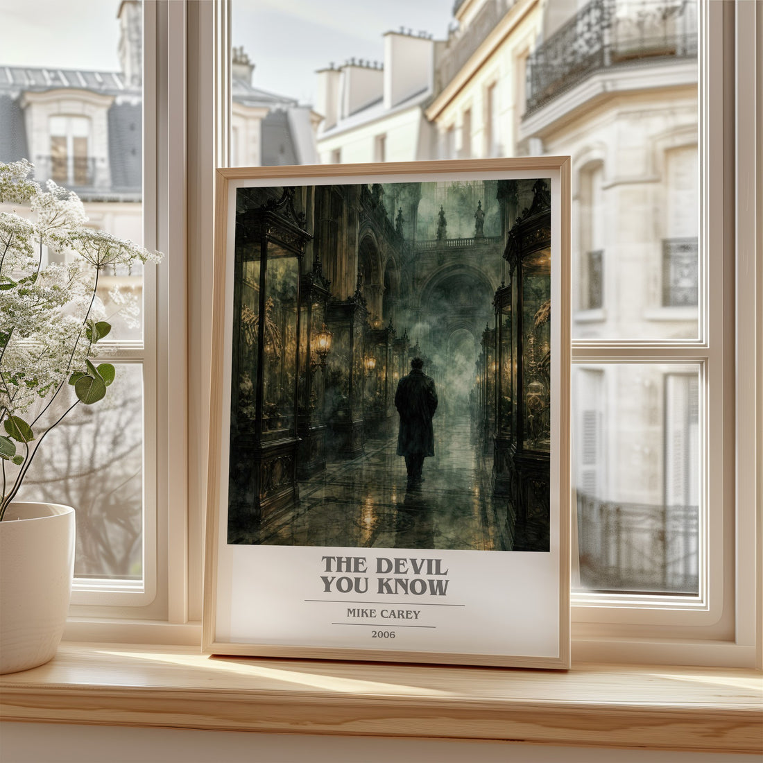 The Devil You Know book cover poster colour and style options – Mike Carey book art