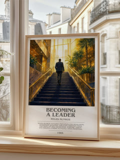 Becoming a leader Bookish Wall Art by Myles Munroe – image 2
