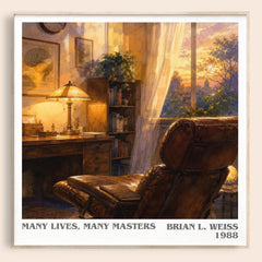 Many Lives, Many Masters Literary Art Print by Brian L. Weiss – image 1