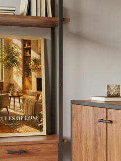 The Rules of Love book watercolour illustration paper finish options – matte satin gloss