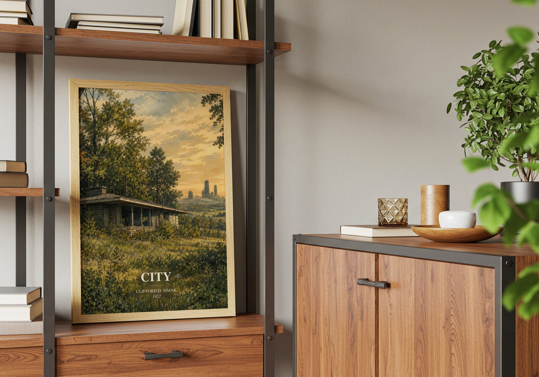 City book watercolour illustration paper finish options – matte satin gloss