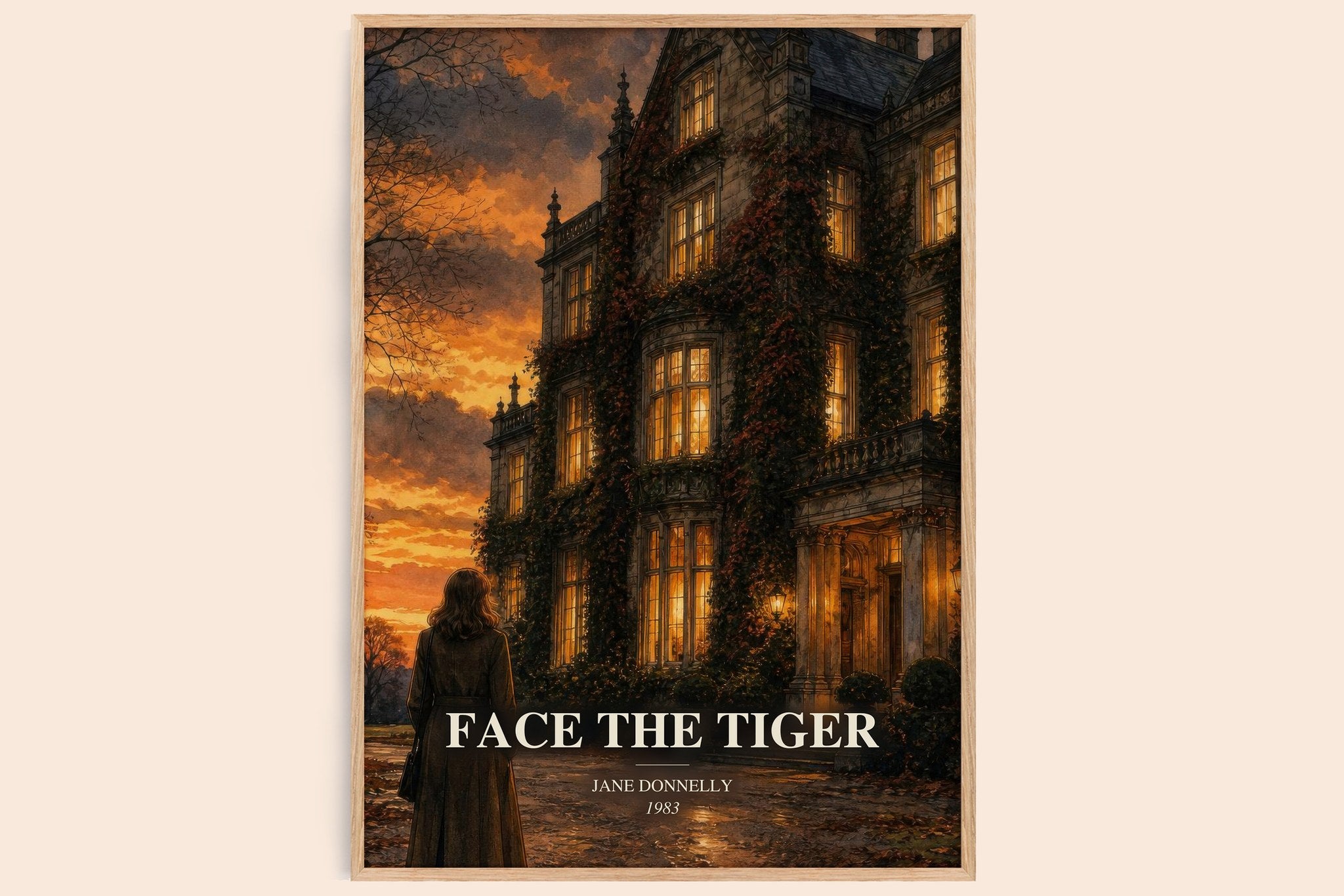 Face The Tiger Book Watercolour Illustration by Jane Donnelly