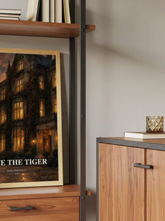 Face The Tiger book watercolour illustration paper finish options – matte satin gloss
