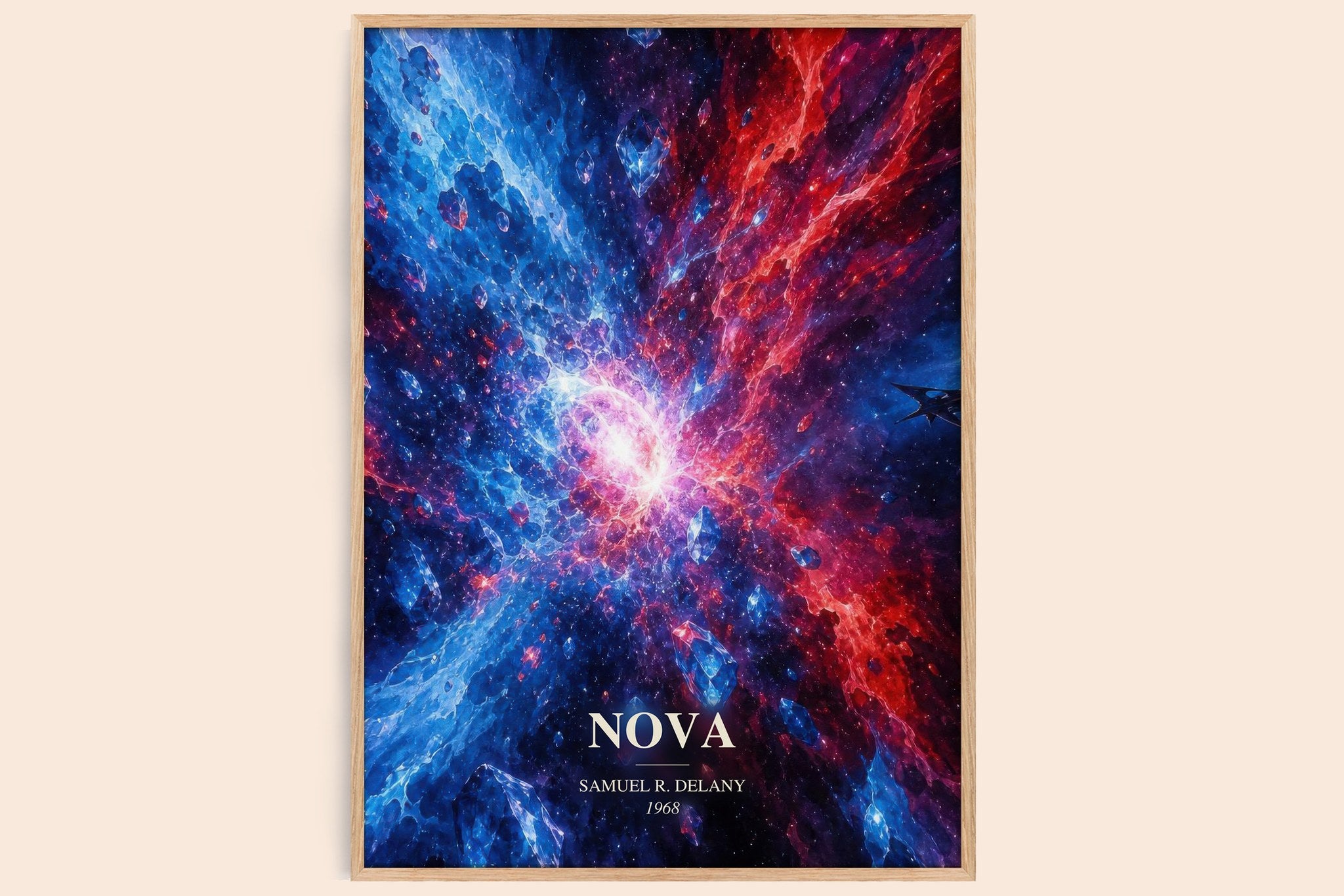 Nova Book Watercolour Illustration by Samuel R. Delany