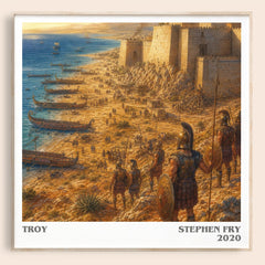 Troy Literary Art Print by Stephen Fry – image 1