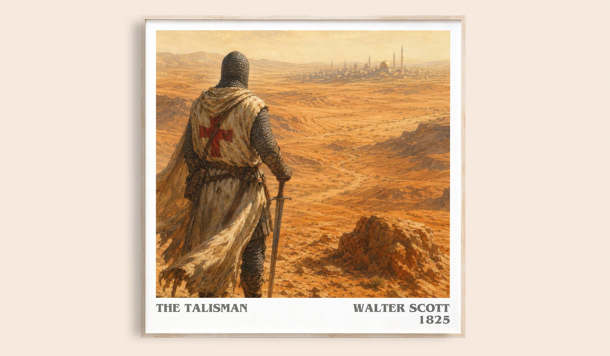 The Talisman Literary Art Print by Walter Scott