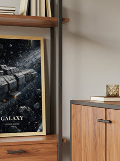 Galaxy book watercolour illustration paper finish options – matte satin gloss