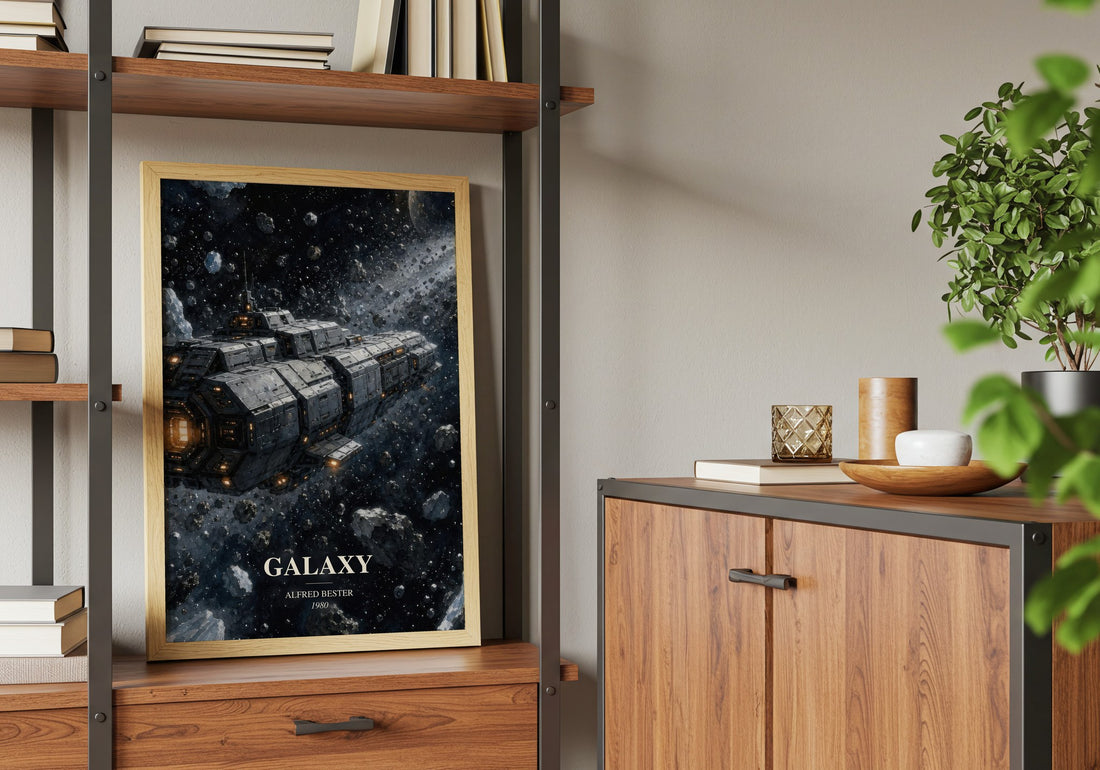 Galaxy book watercolour illustration paper finish options – matte satin gloss