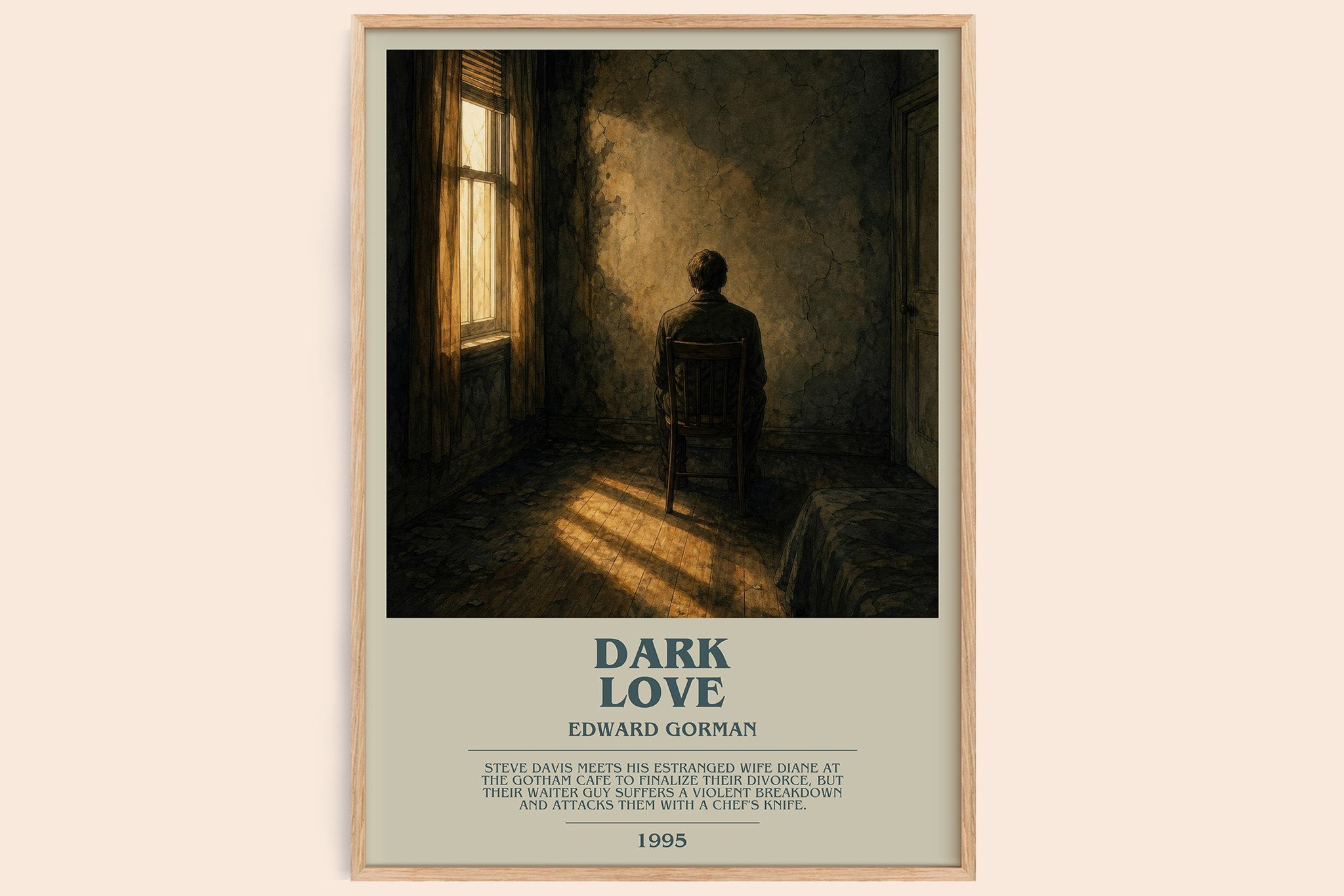 Dark Love Bookish Wall Art by Edward Gorman