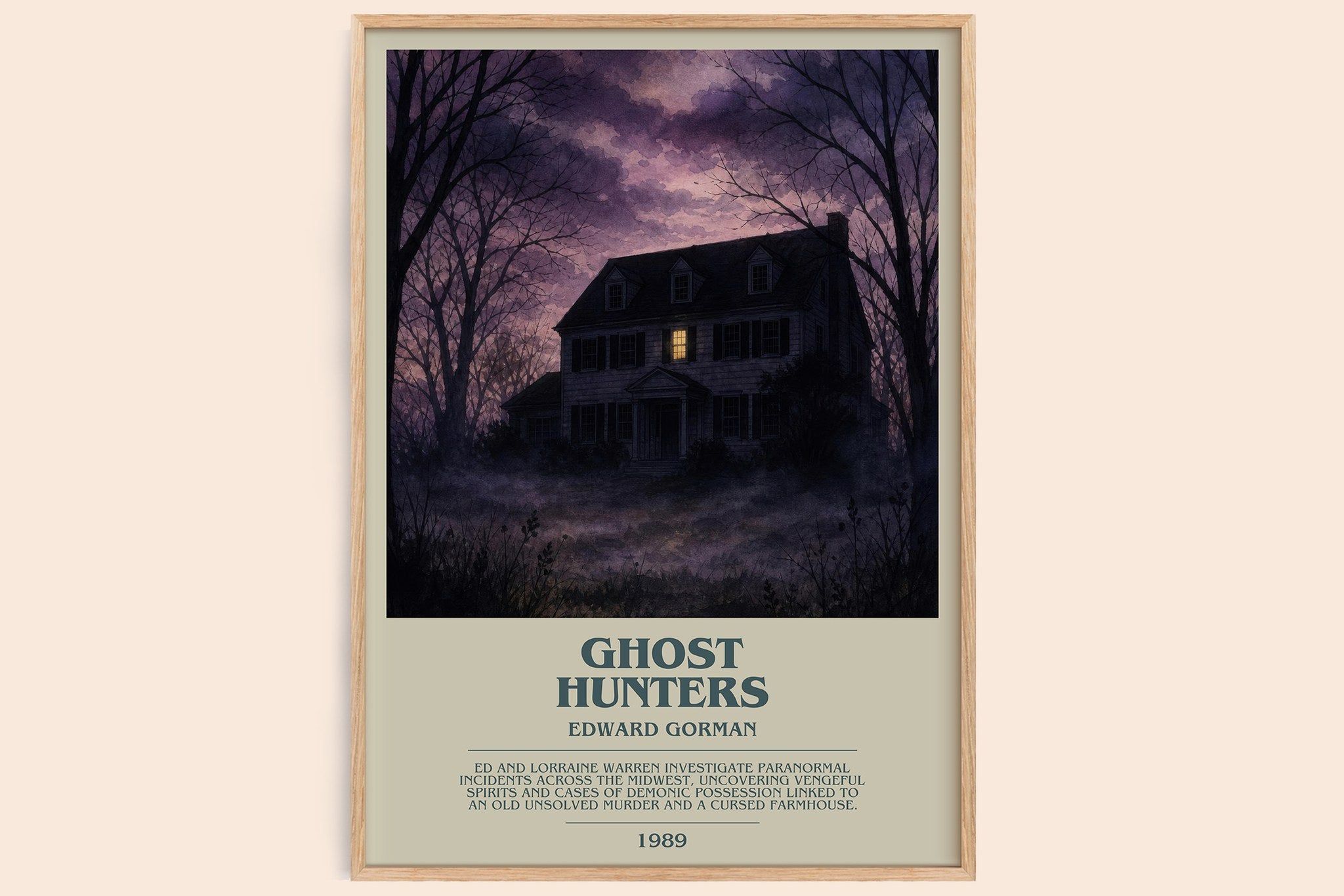 Ghost hunters Bookish Wall Art by Edward Gorman