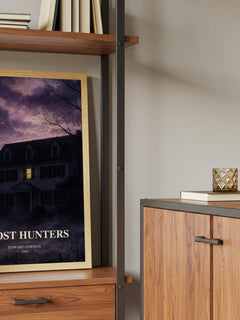 Ghost hunters book watercolour illustration paper finish options – matte satin gloss