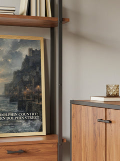 Green Dolphin Country; or, Green Dolphin Street book watercolour illustration paper finish options – matte satin gloss