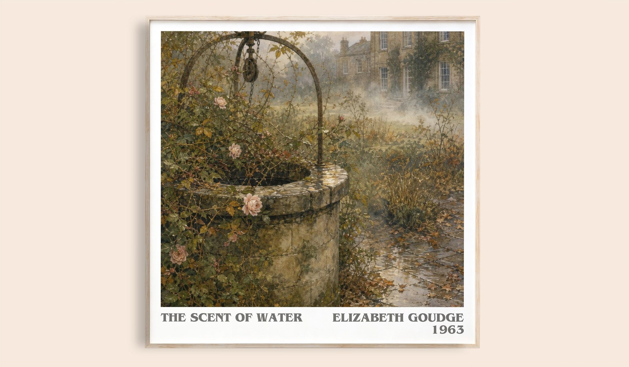 The Scent of Water Literary Art Print by Elizabeth Goudge