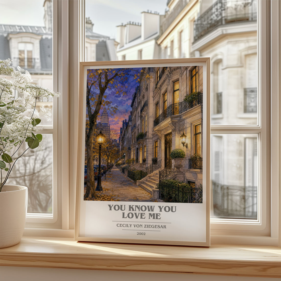 You Know You Love Me book cover poster colour and style options – Cecily von Ziegesar book art