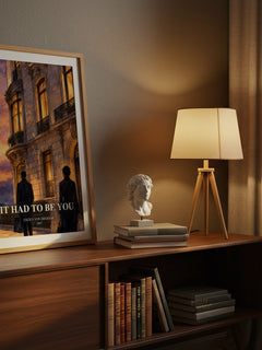 It Had to Be You watercolour print on bookshelf – Cecily von Ziegesar fan gift